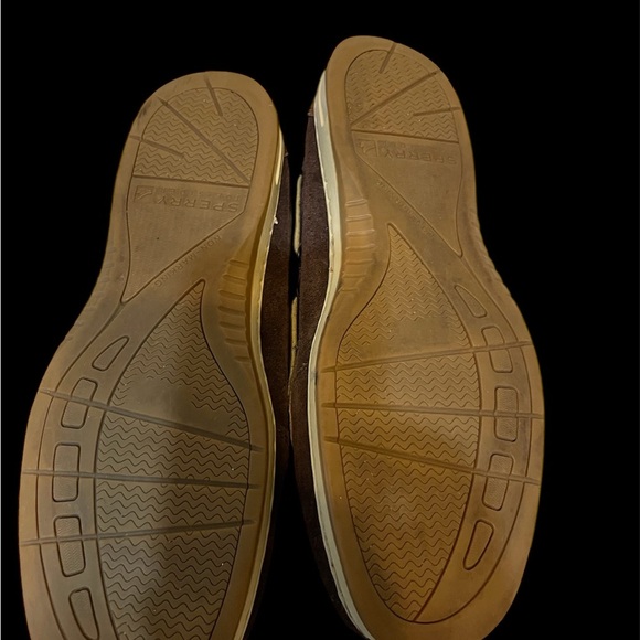 3/$20 Women's Brown Leather Boat Shoes 9.5 - Picture 2 of 5